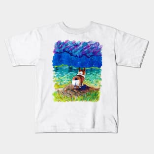 Corgi - cea admirer Kids T-Shirt